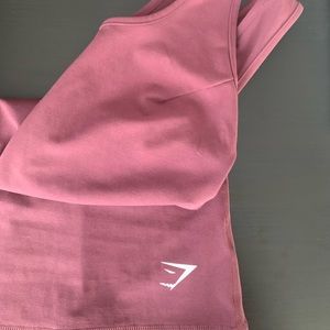 Gymshark Dreamy Vest Berry Red Size Small